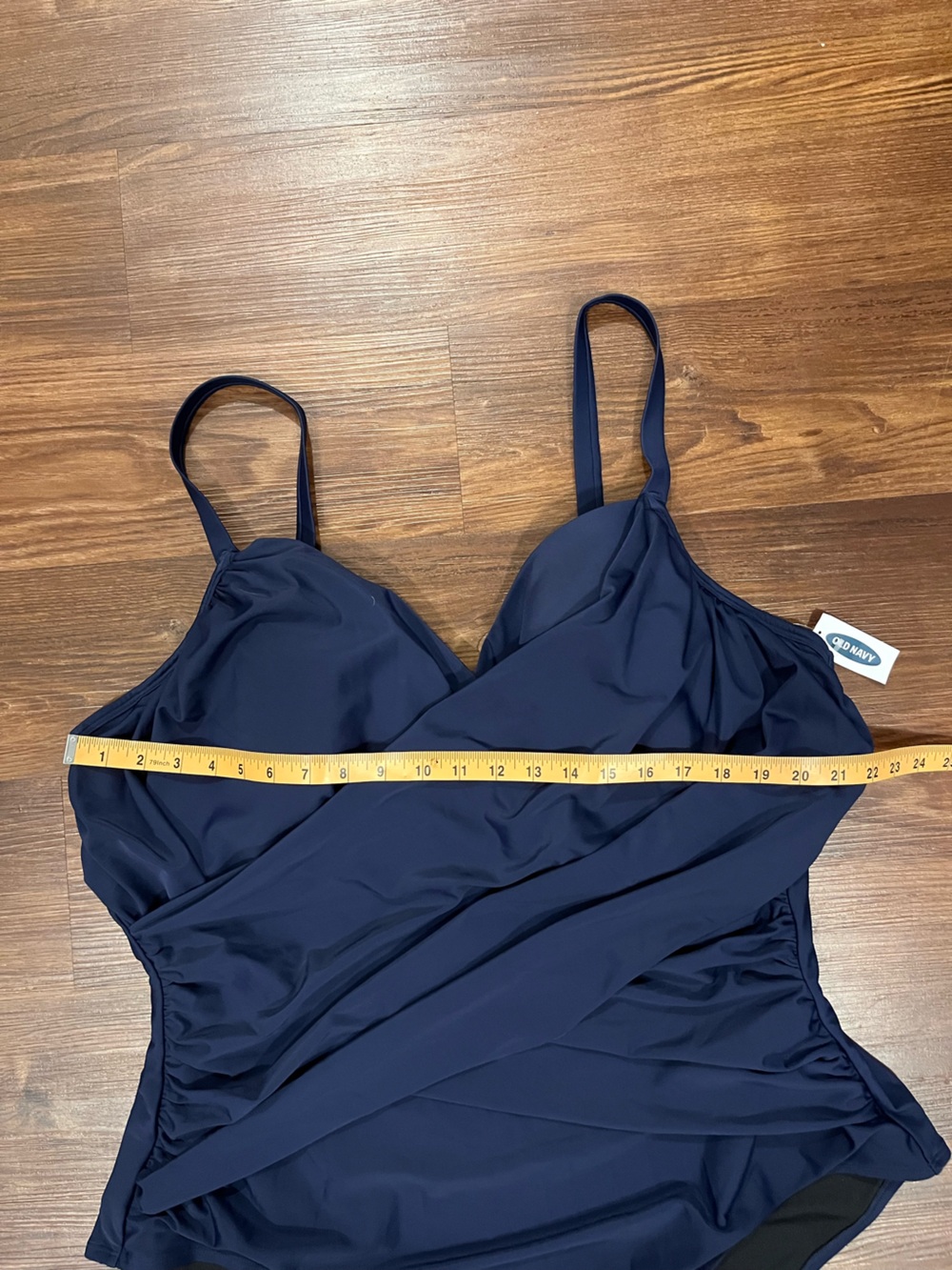 NWT Old Navy Wrap-Front Secret-Smooth Underwire Plus-Size Swimsuit Size 4X Plus - Picture 13 of 13